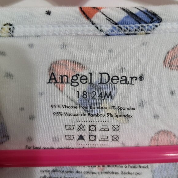 Angel Dear Twirly Short Sleeve Dress-Astropops SZ 18-24M Bamboo Spandex - Picture 6 of 6